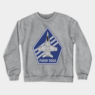 VFA-143 Pukin Dogs - F/A-18 Crewneck Sweatshirt